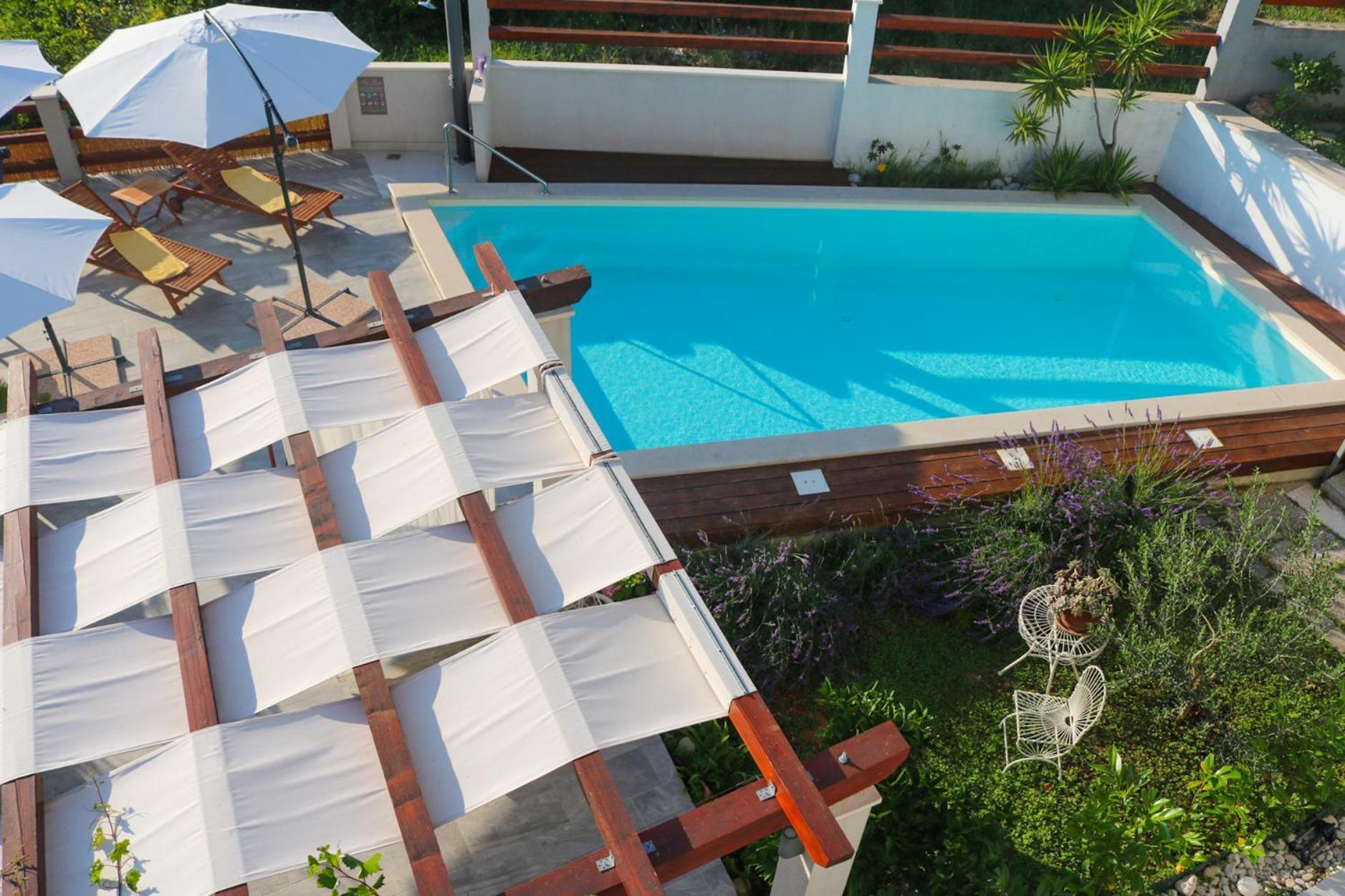 Villa My Rose With A Private Pool Млини Екстериор снимка