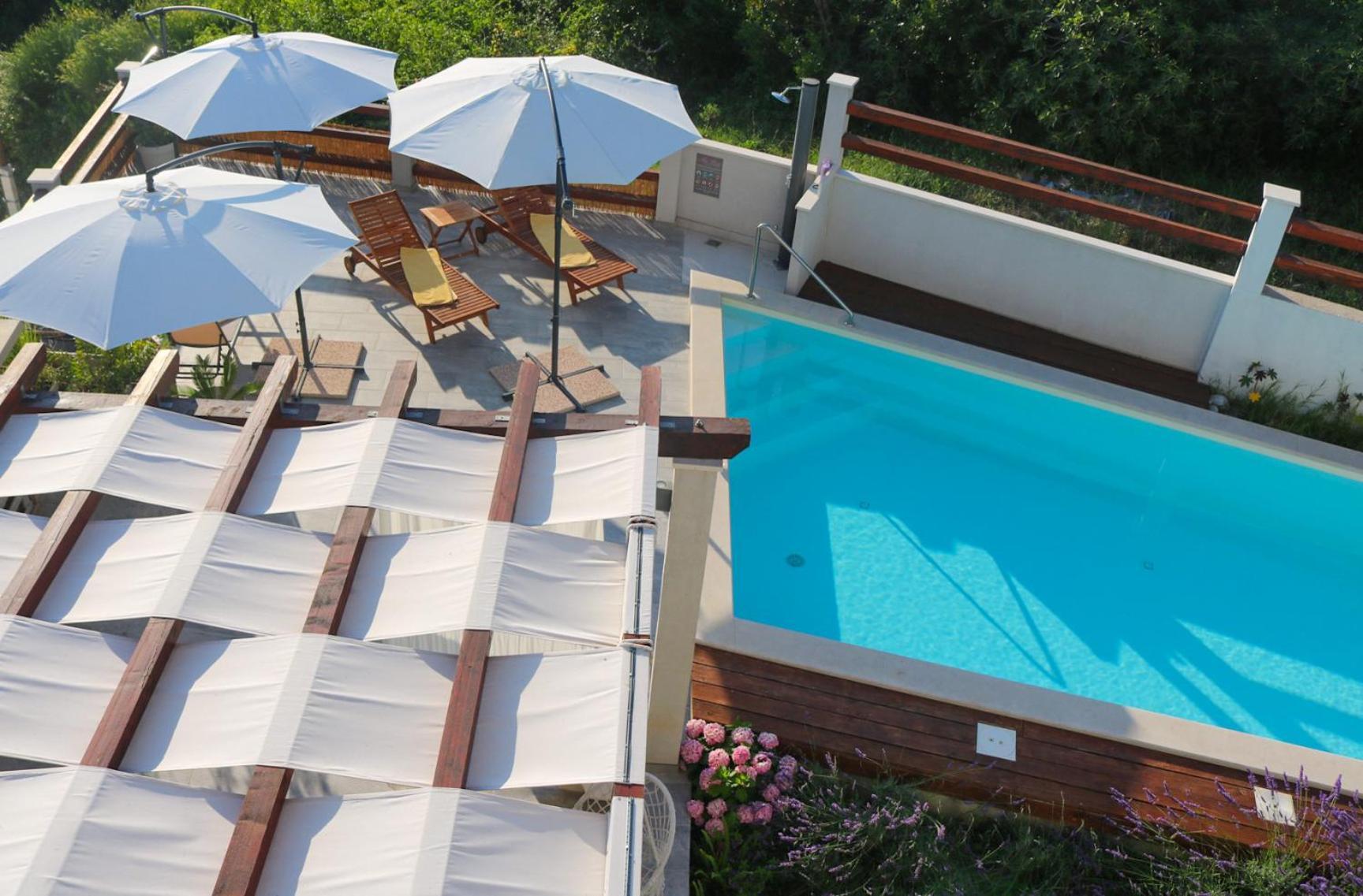 Villa My Rose With A Private Pool Млини Екстериор снимка