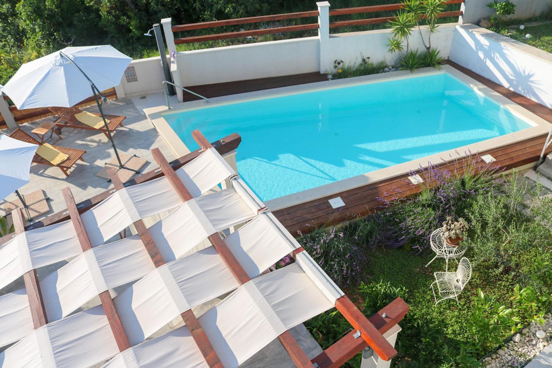Villa My Rose With A Private Pool Млини Екстериор снимка
