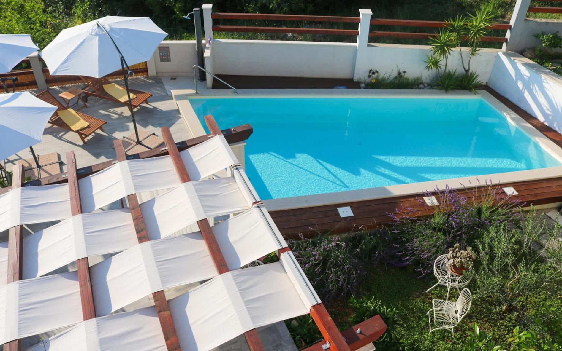 Villa My Rose With A Private Pool Млини Екстериор снимка