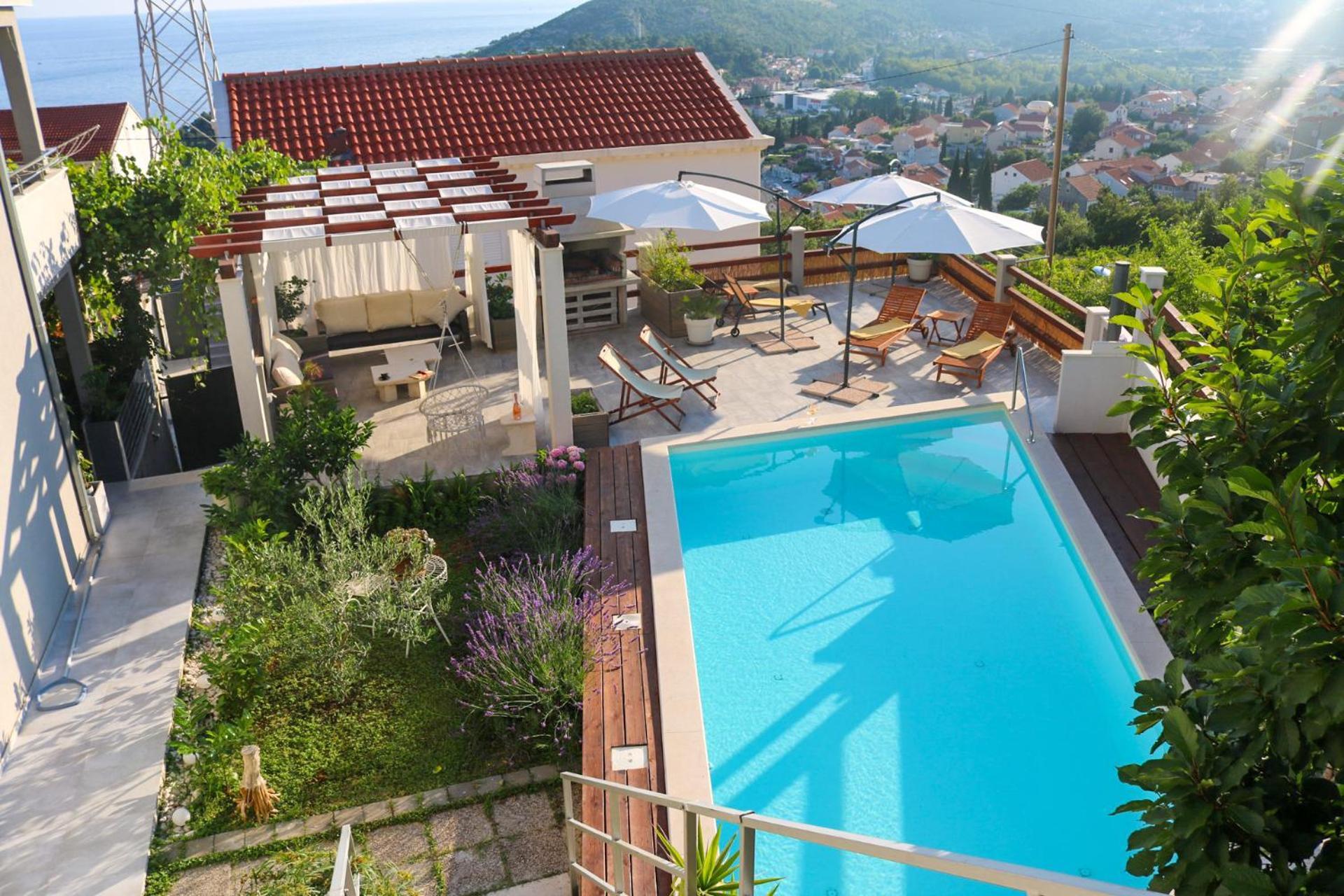 Villa My Rose With A Private Pool Млини Екстериор снимка